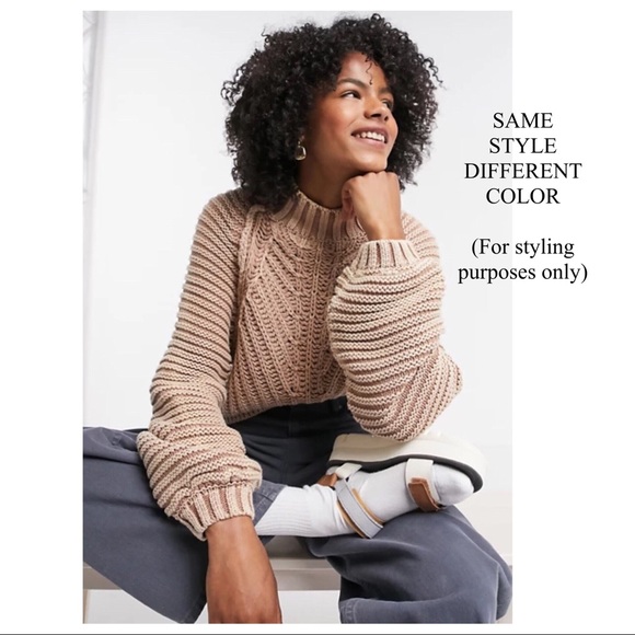 FREE PEOPLE BOHO SWEATER LUXE KNIT PULLOVER A2C - Picture 8 of 13